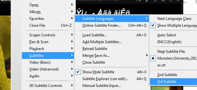 عرض أكثر من ترجمة